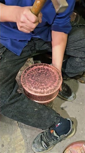 The art of coppersmiths and the secret of copper #artifacts​ #handcrafted​ #artist #welding #Copper