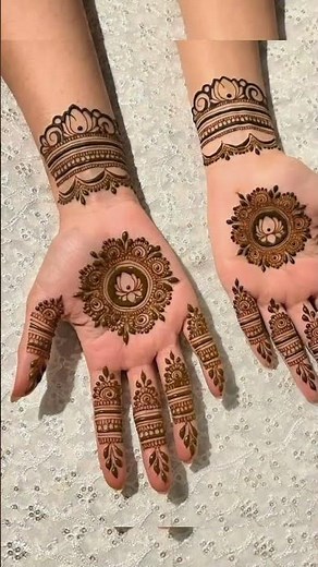 New easy mehandi designs #simple &Stylish &beautiful mehandi designs ♥️ ✨️