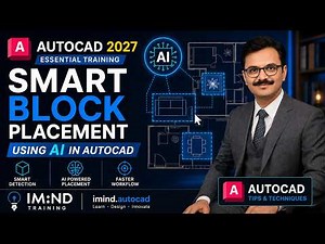 Smart Block Placement using AI in AutoCAD