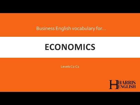 Business English for ECONOMICS