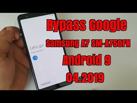 Boom!!! Samsung A7 2018 SM-A750FN.Remove google account,Bypass FRP.