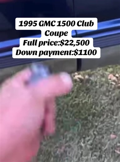 1995 GMC 1500 Club Coupe • Short Bed Runs and drives gm performance ram jet engine new gas tank and fuel pump new headers new upper control arms new belt new ac compressor and idler pulley 40/13.50/17 Mickey Thompson mtz#GMC1500 #ClassicTruck #GMPerformance #RamJetEngine #MickeyThompson