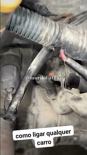 How to start any car #fiat #automobile #fiat147 #shorts