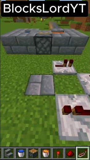 Unlimited Cobblestone Generator in Minecraft 🔥 Fully Automatic Build! #minecraft #minecraftshorts