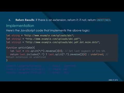 How to Get NULL, EMPTY, or UNDEFINED File Type Extensions in JavaScript