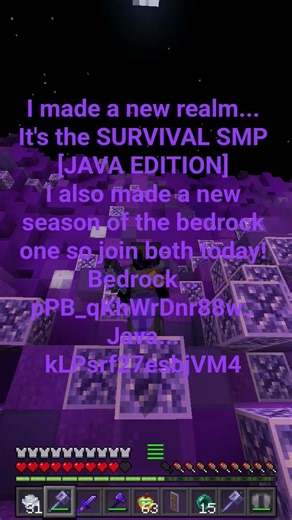 new realm, new season.. #minecraft #ytshorts #shortvideos #entertainment #gaming #youtube #fyp