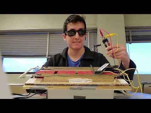 Electromagnetic RAIL GUN!!! - DIY with parts you have at home