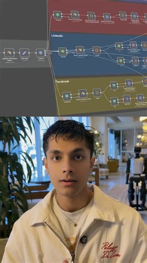 Aryan Mahajan on Instagram: "Comment ARMY if you want this AI Content Engine This AI agent scrapes 6 platforms (TikTok, IG, LinkedIn, YouTube, FB, Twitter), reverse engineers what's working, and hands you viral-ready scripts. Built with Claude and n8n. Generated $67K in revenue from content alone. It stalks your niche. Steals what's working. Turns it into content that prints attention. Most creators are stuck brainstorming for hours. Staring at blank screens. Guessing what might work. This syste