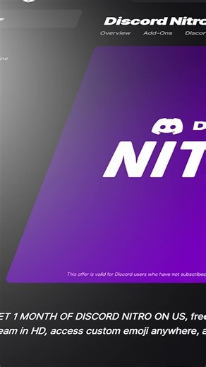 Discord Nitro Free !!
