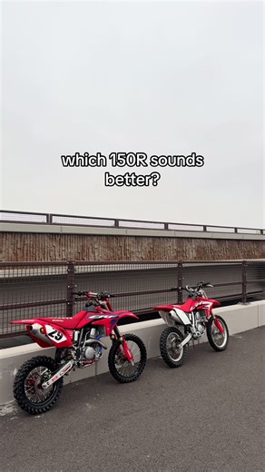 Sound Comparison: CRF150R with Stage 2 Cam vs Stock