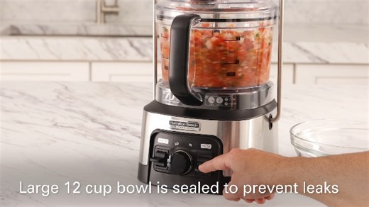 Watch Hamilton Beach Pro Stack & Snap Spiralizing Food Processor on Amazon Live