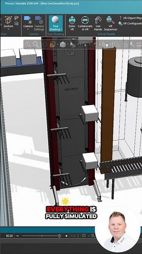 🚀 Another step forward in our virtual commissioning journey with Siemens Process Simulate!