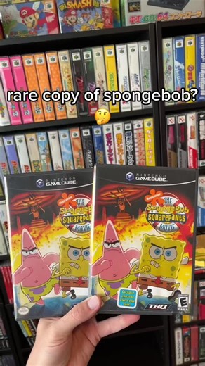 never seen this before 🤯 #gamecube #spongebob #nintendo #gamecollection