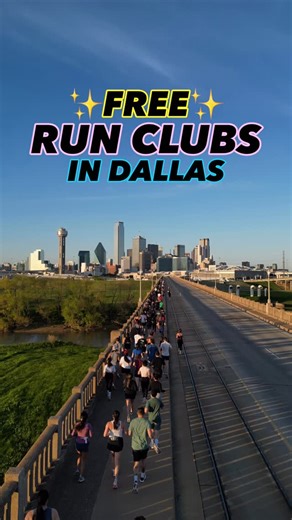 ✨🏃‍♀️ FREE SOCIAL RUN CLUBS IN DALLAS // MEET NEW FRIENDS IN THE CITY AND GET YOUR MILES IN 🏃✨ #DallasLoveList // The best way to meet new people and achieve your 2026 fitness goals is to find a RUNNING CLUB. We’ve rounded up some of the free social running clubs in Dallas. We know that this list is not exhaustive, so tag any running clubs we may have missed in the comments. 🏃 @oakcliffruncrew // Thursdays at 7pm, Sundays at 7am //📍1406 N Zang Blvd @kairosrunclub // Wednesdays at 7PM // 📍23