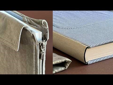 How I Made a Book with a Jacket | Bookbinding Process