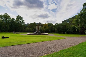 Iveagh Gardens in Dublin, Ireland