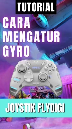 Tutorial Setting Gyro Joystick Flydigi Apex 4
