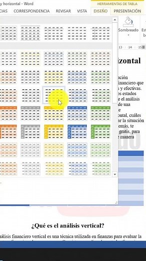 Como hacer una TABLA en Word bonita