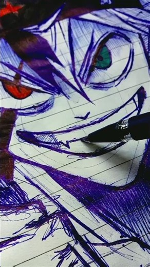 Quick Sketch of Asta #asta #blackclover #anime #quicksketch