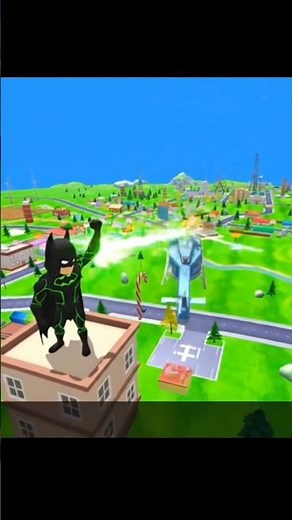 Batman Destroy Helicopter