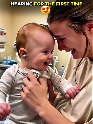 Emotional Deaf Kids Hear for the First Time