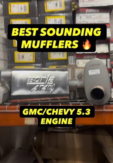 Top Mufflers for Chevy/GMC 5.3 Truck Engines