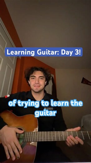 Day 3 - Learning To Play Guitar #guitar #learning #dailyimprovement