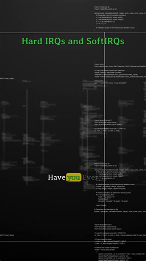 Hard IRQ fires vs SoftIRQ wakes up. Both touch the same data. If you don’t lock it correctly… welcome to race conditions and deadlocks inside the kernel. Understanding spin_lock_irqsave() and spin_lock_bh() isn’t optional if you’re writing drivers, networking code, or anything performance-critical in Linux. #linux #software #computerscience #programming #code