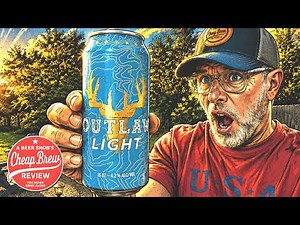 Outlaw Light Beer Review | Is This the Best Cheap Light Beer? | A Beer Snob's Cheap Brew Review