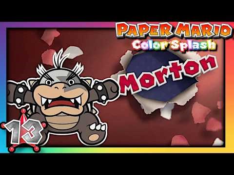 Heißer Kampf vs. Morton | Paper Mario Color Splash #13