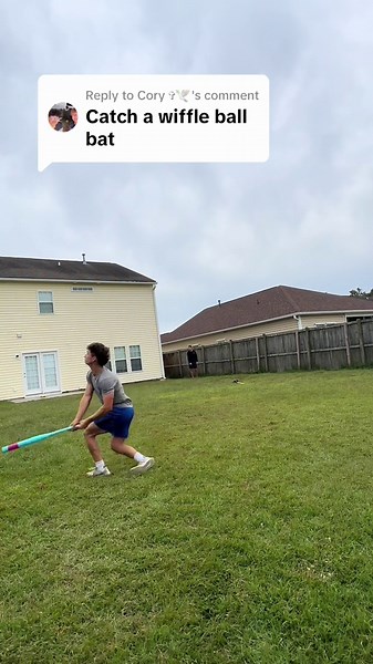 Attempting the Ultimate Wiffle Ball Bat Catch Challenge
