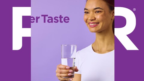 PUR 8-Cup Slim Water Filter Pitcher, Tropical Coral, Walmart Exclusive