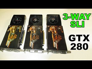 3-WAY SLI GeForce GTX 280 on Core 2 Extreme QX6850 - RETRO Hardware