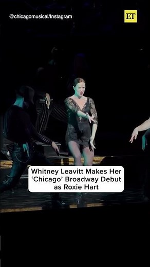 Whitney Leavitt Makes 'Chicago' Broadway Debut #whitneyleavitt #chicago #secretlivesofmormonwives
