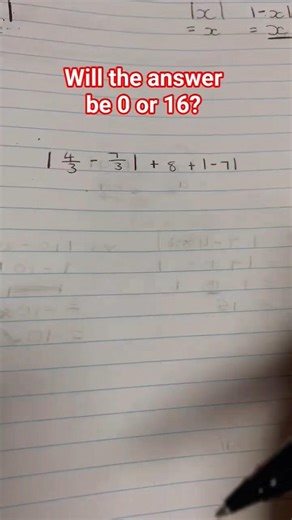 Absolute Value sum #mathematics #mathtutor #mapc #students