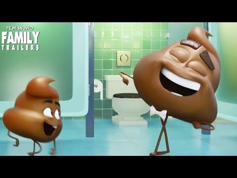 THE EMOJI MOVIE | New Clips with Poop and Hi 5 for animated family comedy