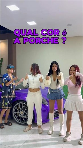 What color is the Porsche?