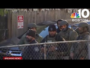 1 in custody, 1 at large following police chase into Lawrence, Mass.