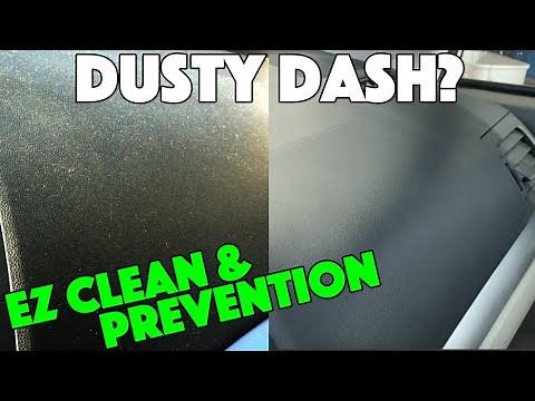 How To Clean Dust Off Dashboard - Car Dash
