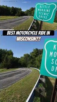 Best Motorcycle Rides in Wisconsin: Kettle Moraine Scenic Drive