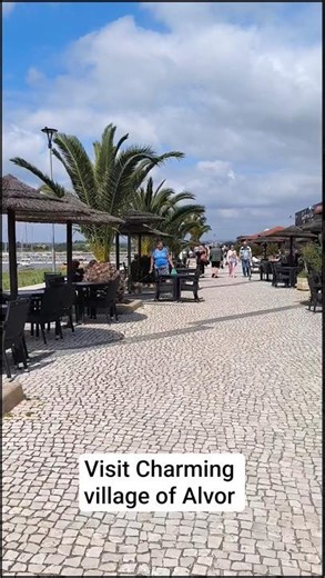 Charming village of Alvor #travel #tour #algarve #shorts