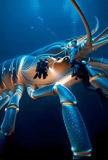 Ultra Giant Shrimp Discovered by Deep Sea Divers! 🦐 Unbelievable Ocean Discovery