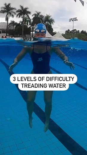 4.4M views · 10K reactions | Take treading water to the next level to improve your feel of the water!  Can you survive for 30 seconds at each level? | MySwimPro | Facebook