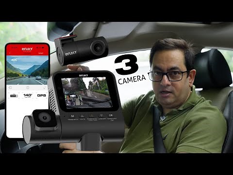 Complete Peace of Mind on Indian Roads: Dylect Sense 4K Three channel Dash Cam