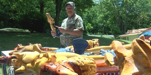 55 years of woodcarving: Hatchet Jack