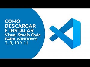 Como Descargar e Instalar Visual Studio Code en Español 2022
