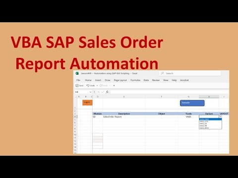 Dynamic SAP Reporting with Excel VBA & SAP GUI Scripting — Go Beyond Static Reports! Part 1