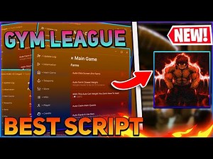 Gym League Script GUI / Hack (Auto Farm, Max Stats, Inf Spins Aura, And More) *PASTEBIN 2024*