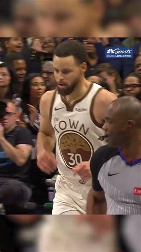 Steph drains his eighth triple of the game 🙌 | NBC Sports Bay Area