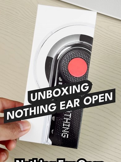 Nothing Ear Open Unboxing and Review